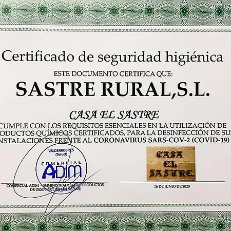 Casa El Sastre Iii 아파트